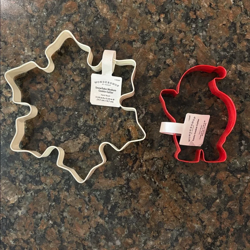 ❄️ Set of 2 Christmas Cookie Cutters